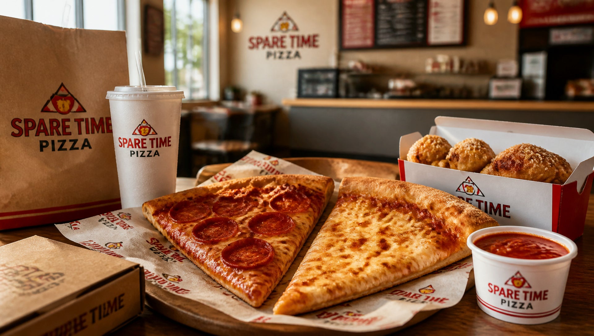Spare Time Pizza Menu Prices, Calories and Popular Items
