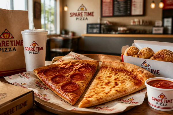Spare Time Pizza Menu Prices, Calories and Popular Items