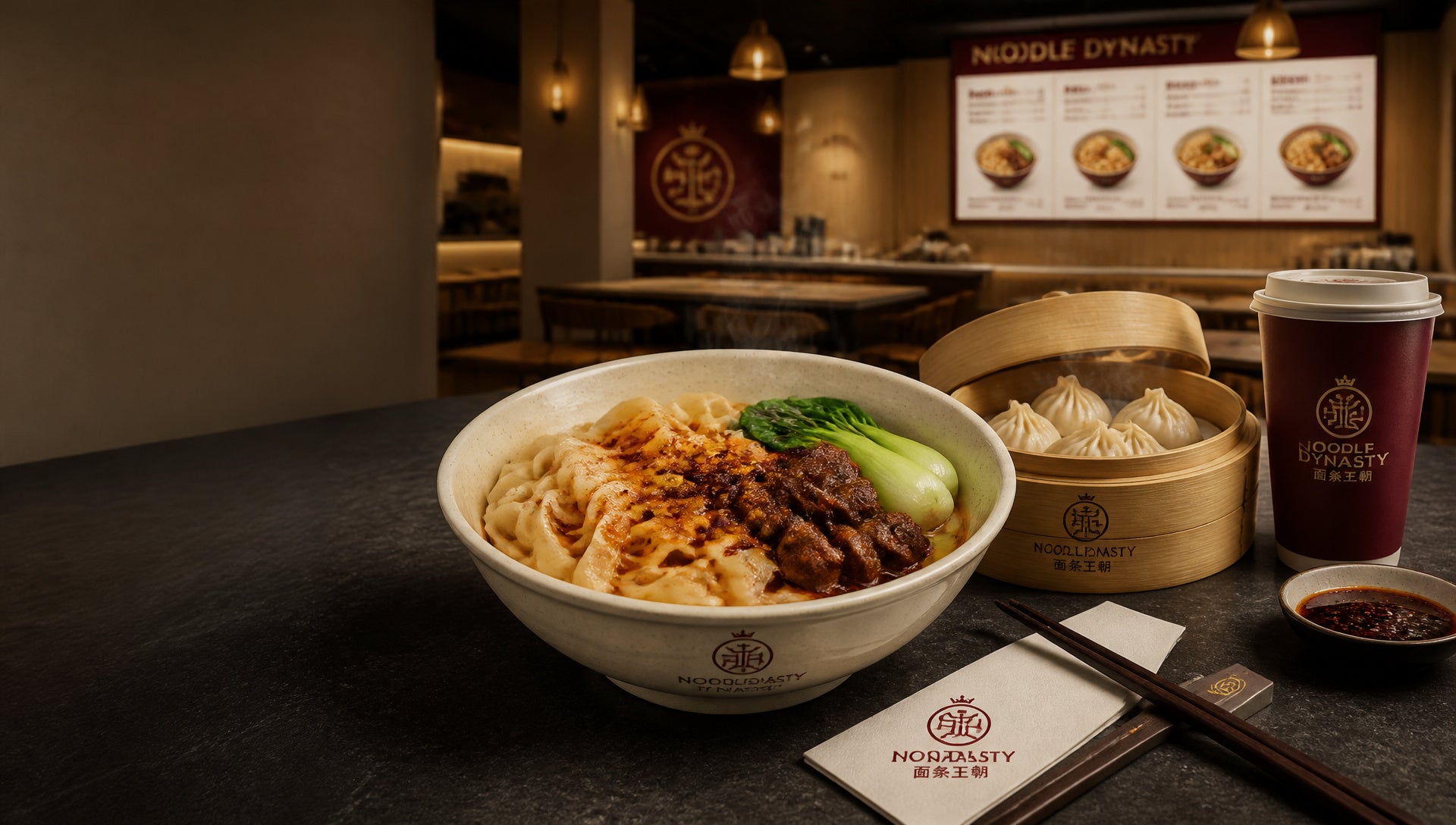 Noodle Dynasty Menu with Prices and Popular Items