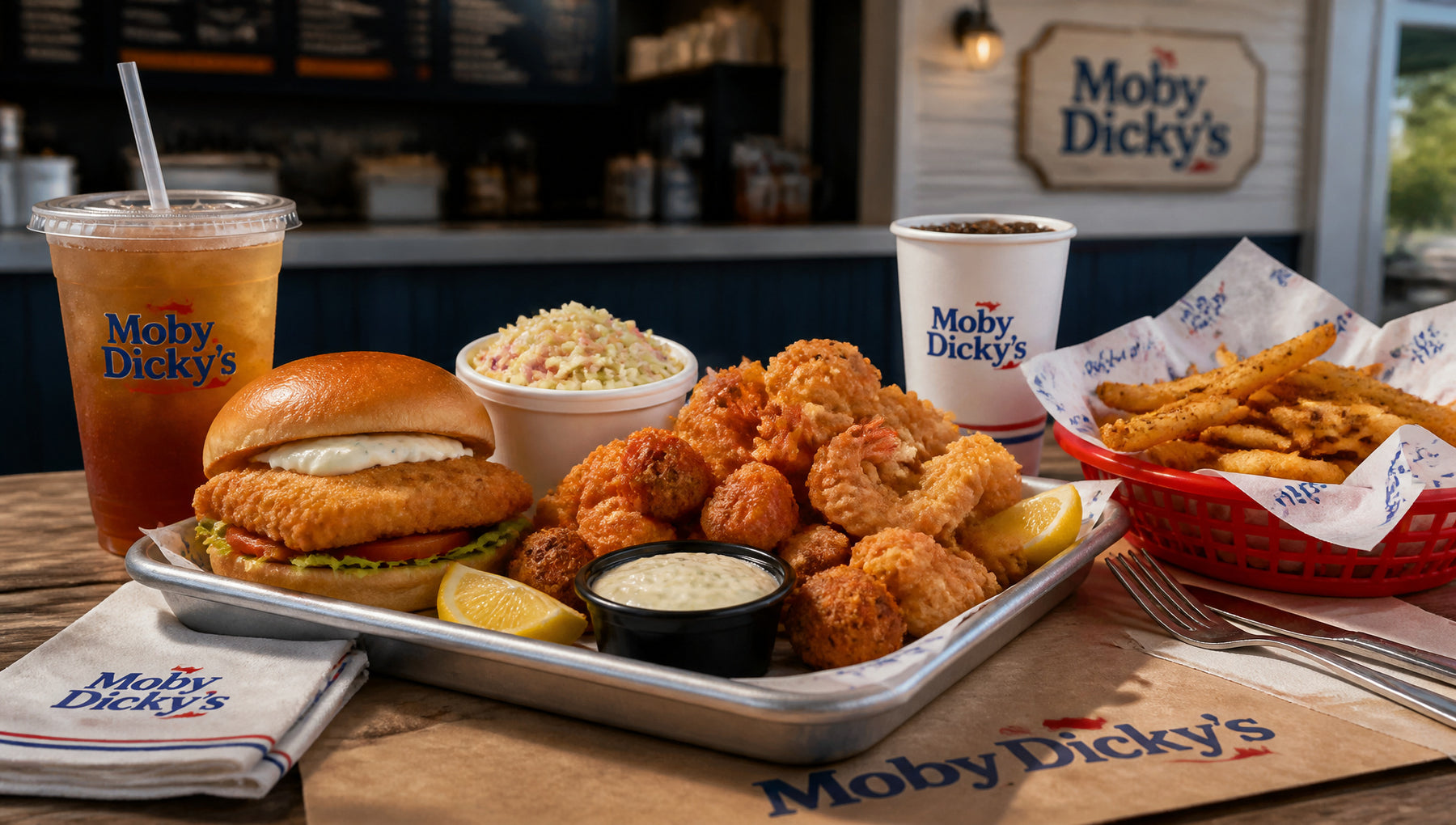 Moby Dicky's Menu with Prices, Calories and Popular Items