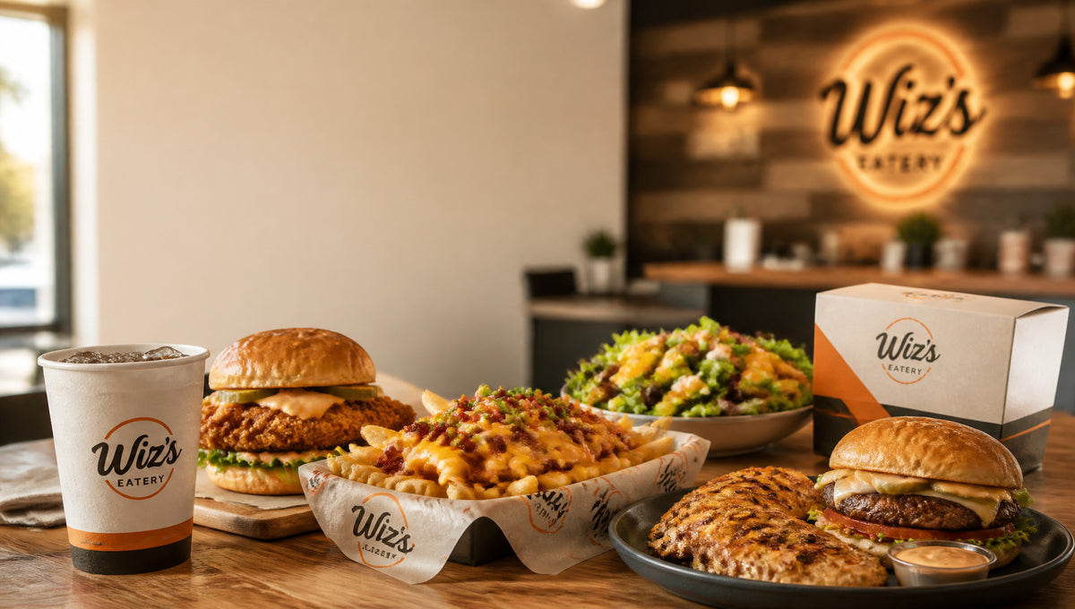 Wiz's Eatery Menu with Prices, Calories and Best Picks