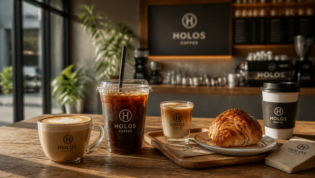 Holos Coffee Menu with Prices, Calories and Best Picks