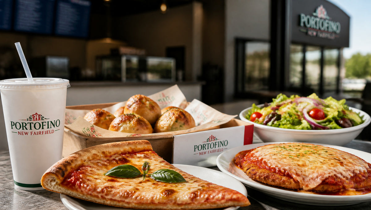 Portofino New Fairfield Menu Prices, Calories and Items