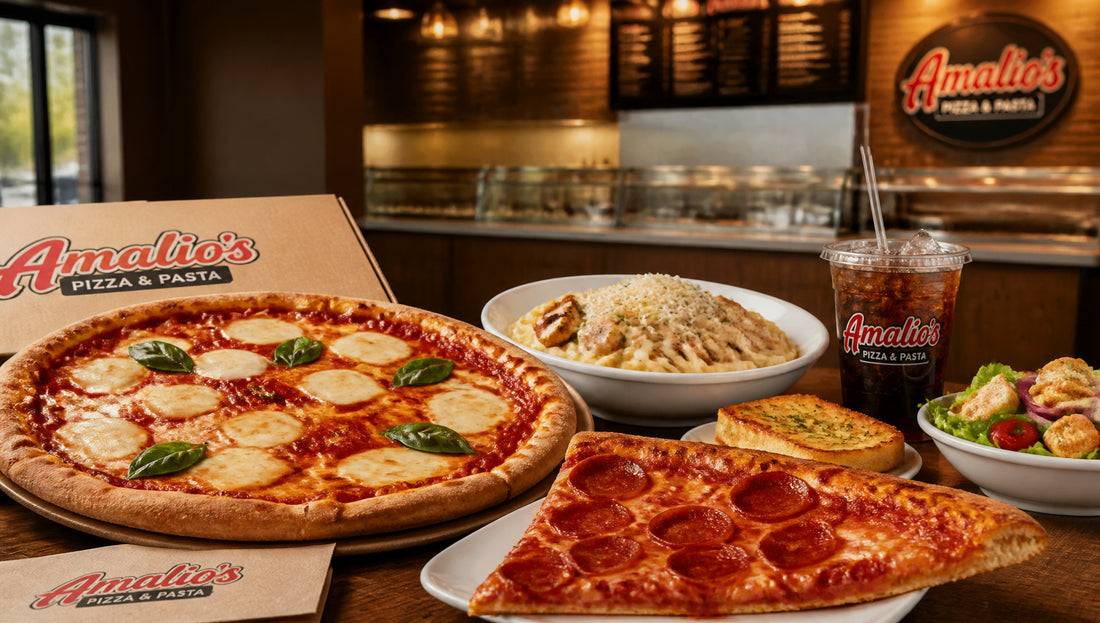 Amalio's Pizza & Pasta Warminster Menu with Prices
