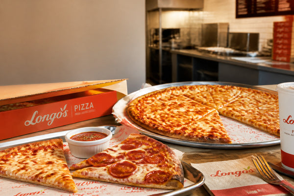 Longo's Pizza Menu with Prices, Calories and Popular Items