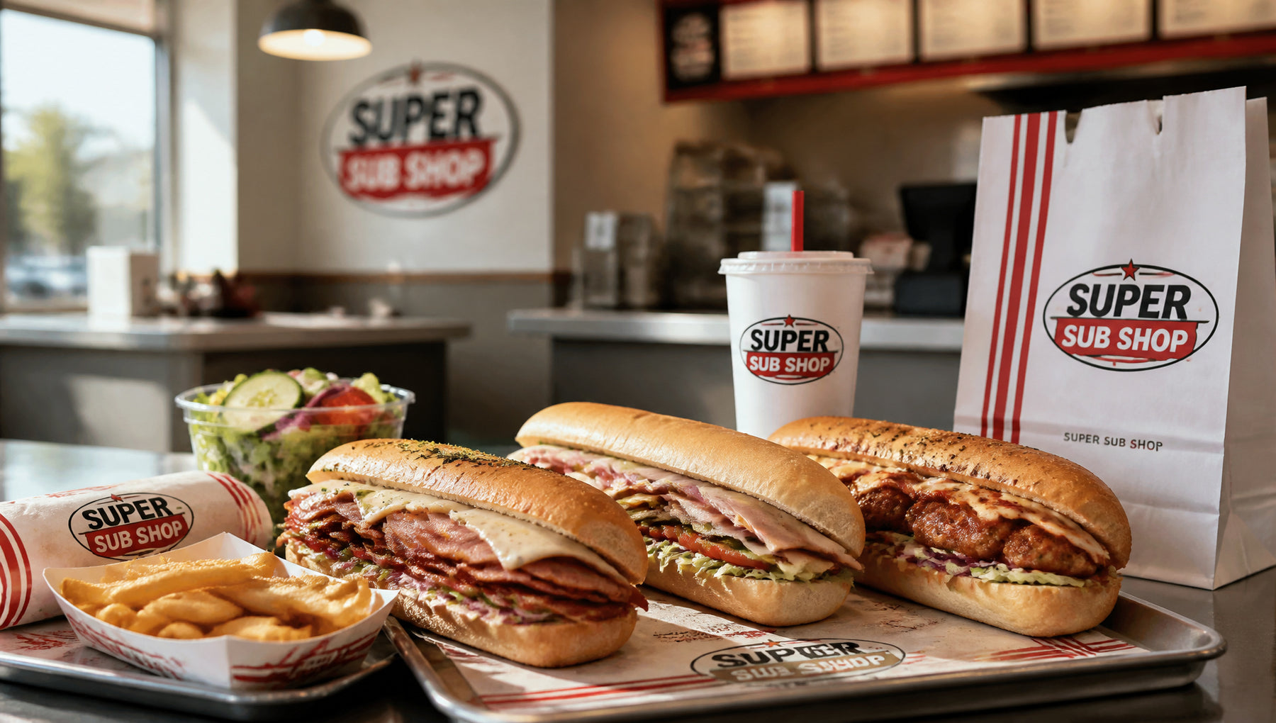 Super Sub Shop Menu with Prices, Calories and Best Picks