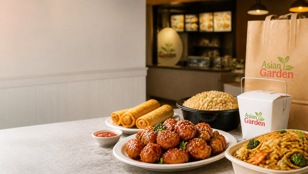 Asian Garden Menu with Prices, Calories and Popular Items