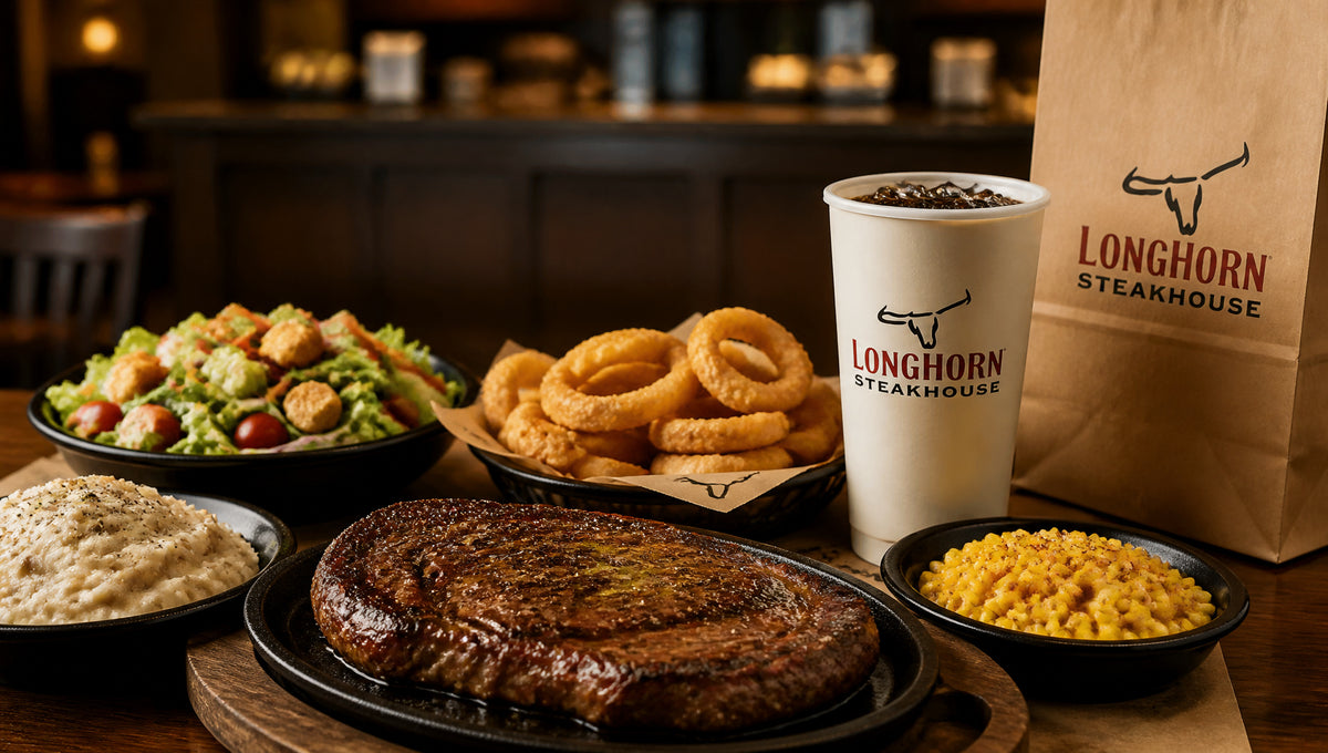 LongHorn Steakhouse Shreveport Menu with Prices and Calories