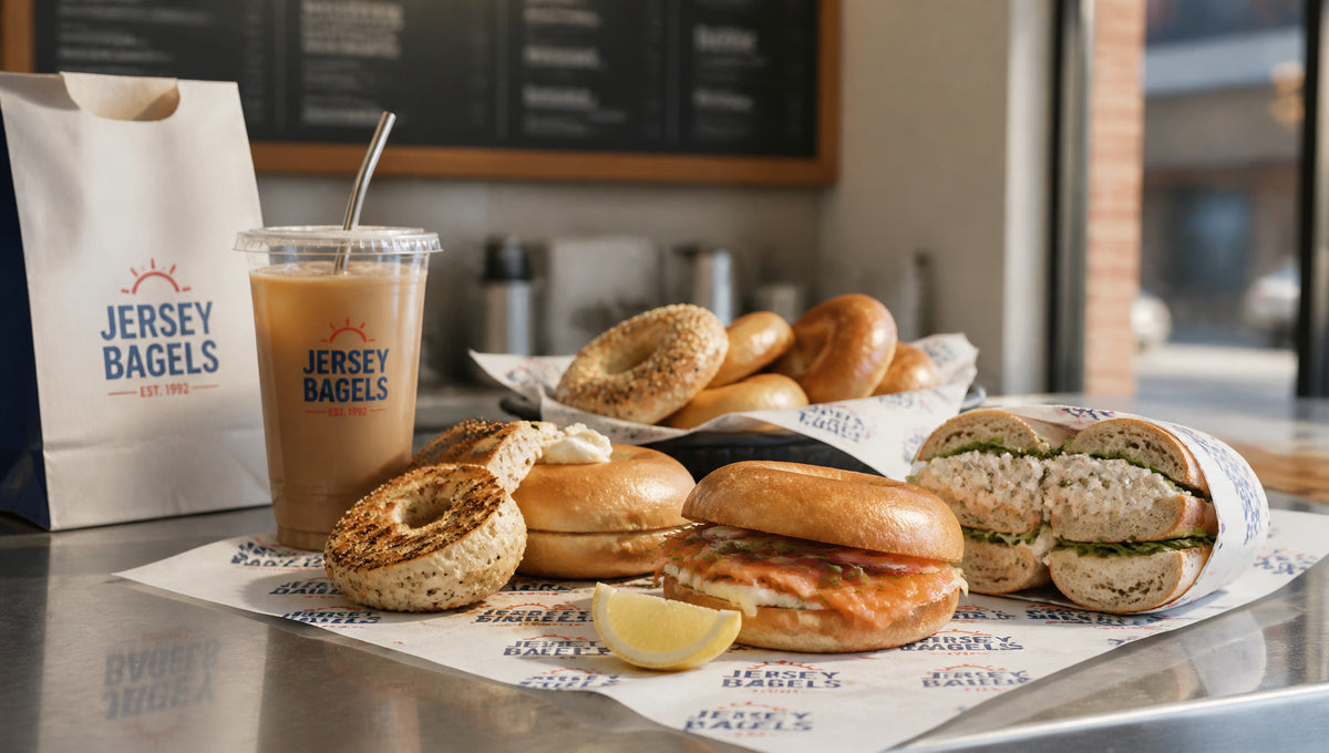 Jersey Bagels Menu with Prices, Calories and Popular Items
