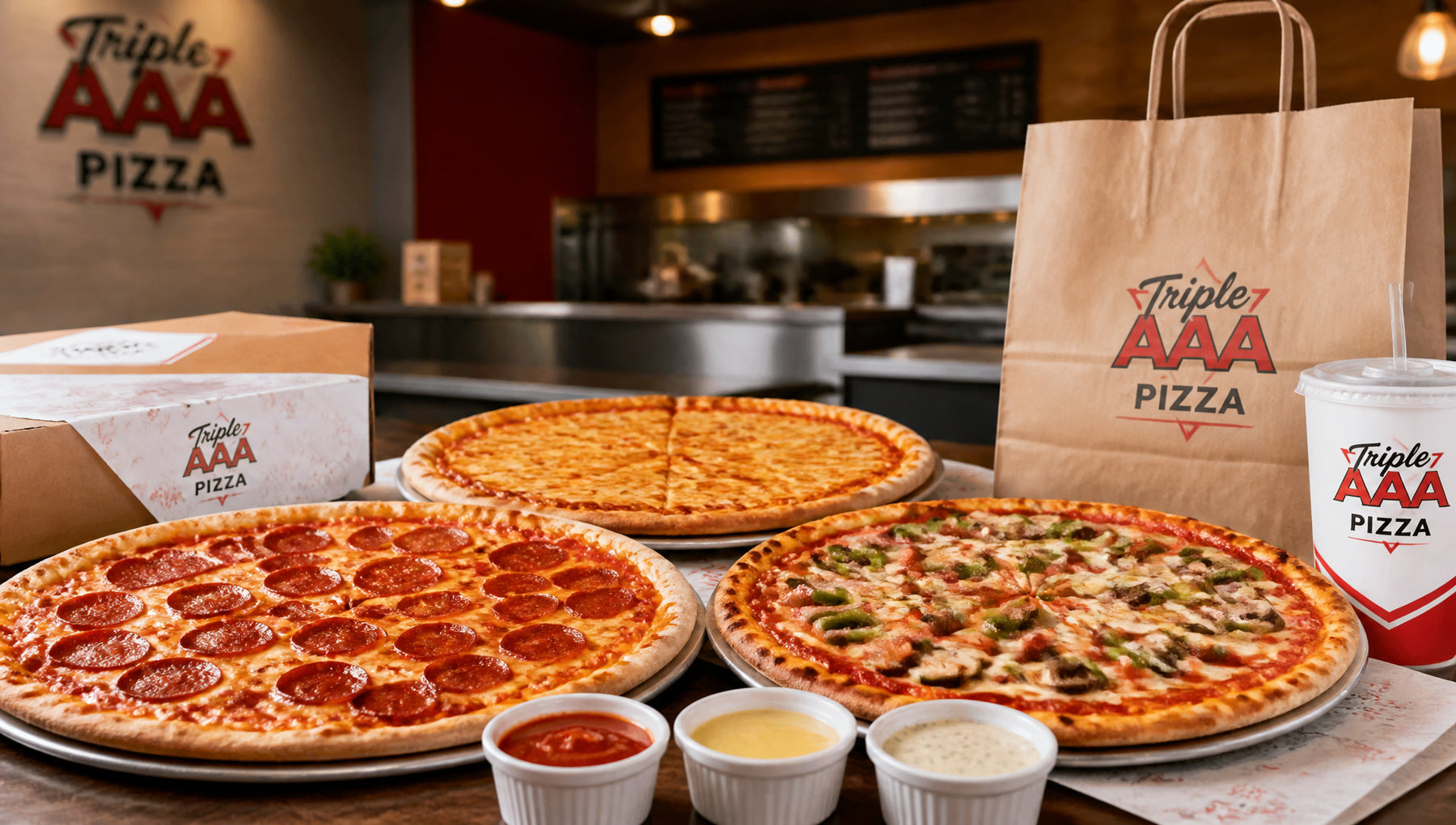 Triple AAA Pizza Restaurant Menu Prices and Guide