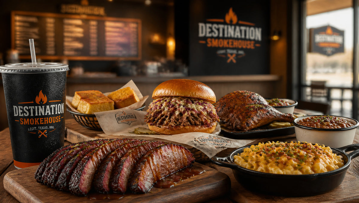 Destination Smokehouse Menu with Prices and Popular Items