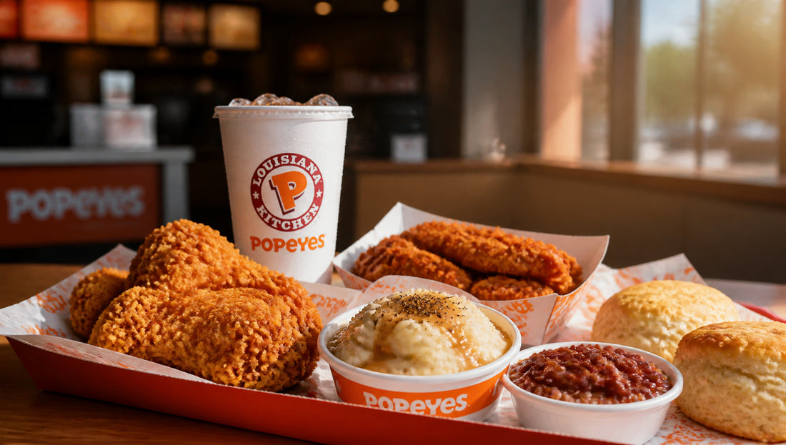 Popeyes Menu with Prices, Calories and Popular Items