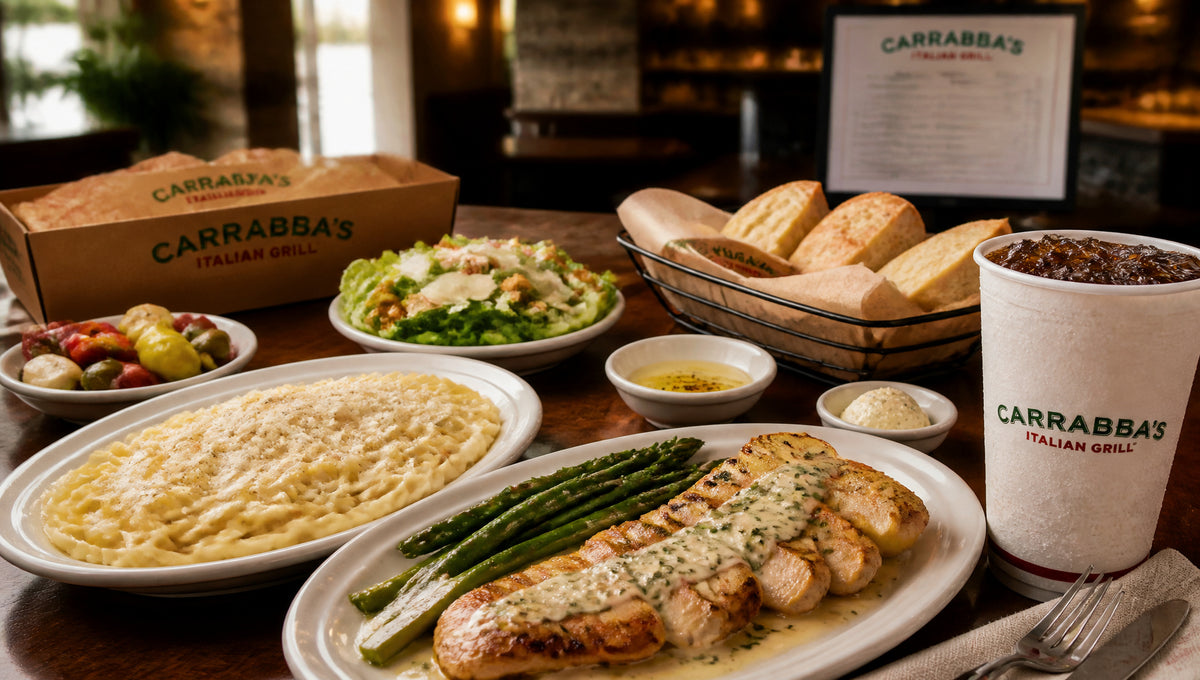 Carrabba's Menu with Prices, Calories and Popular Items