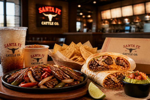 Santa Fe Cattle Co. Menu with Prices, Calories and Best Picks