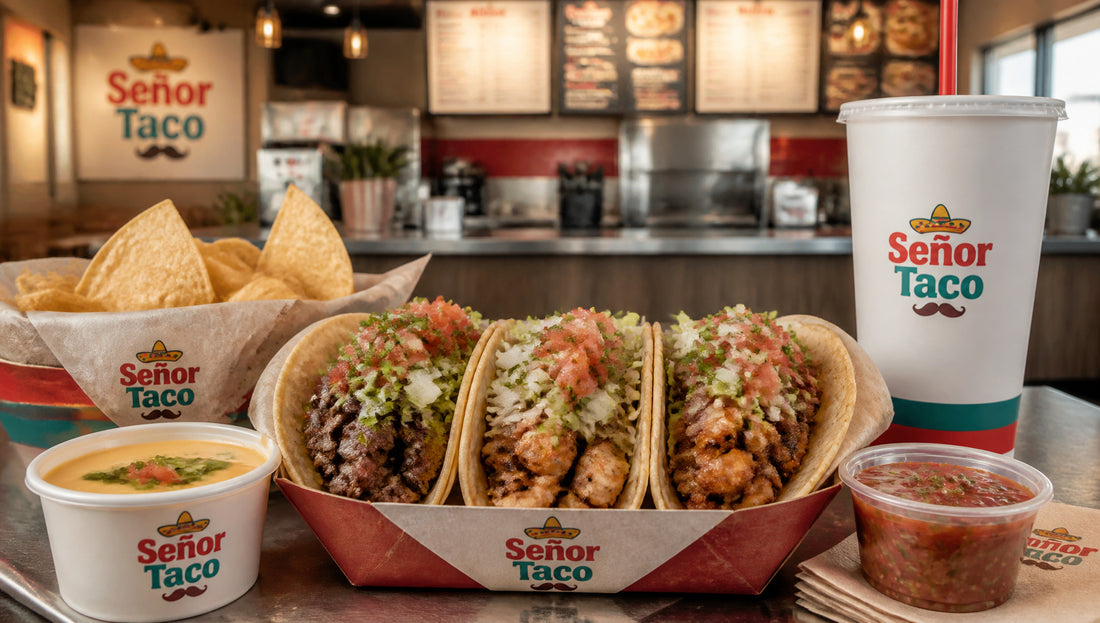 Senor Taco Menu with Prices, Calories and Popular Items