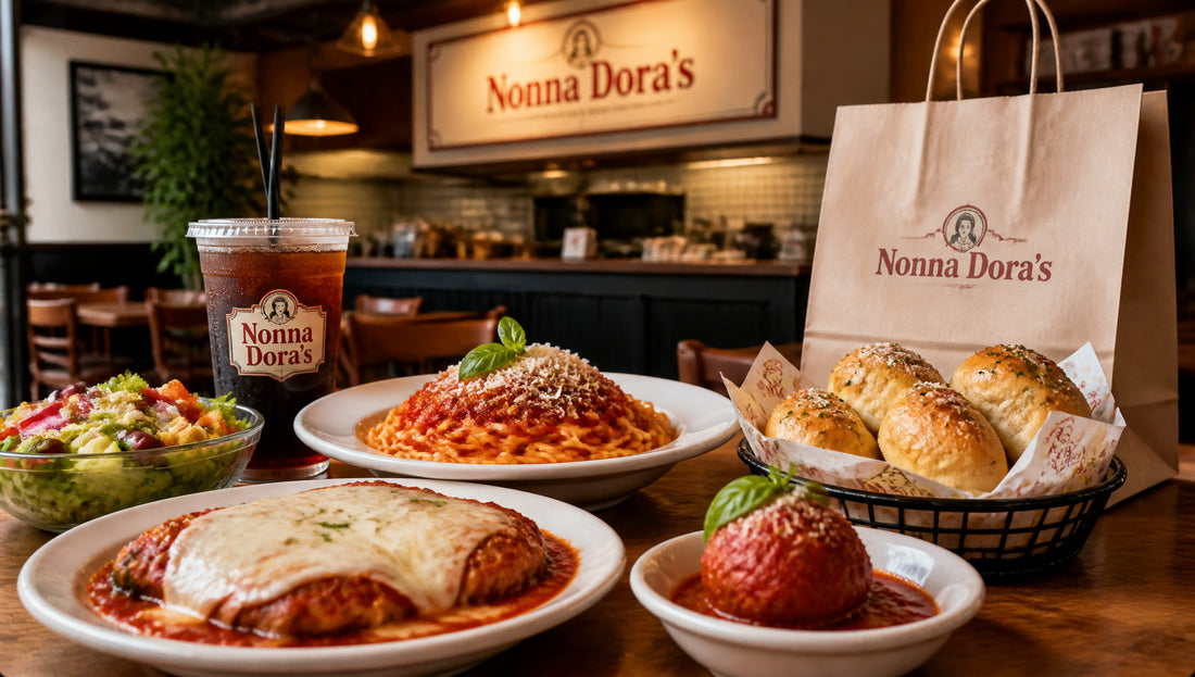 Nonna Dora's Menu with Prices, Calories and Best Picks
