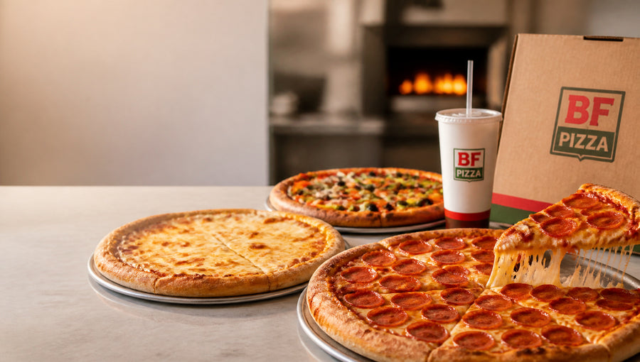 BF Pizza Menu with Prices, Calories and Popular Items
