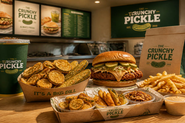 The Crunchy Pickle Menu with Prices and Calories
