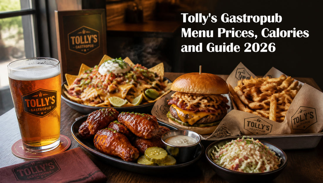 Tolly's Gastropub Menu Prices, Calories and Guide 2026