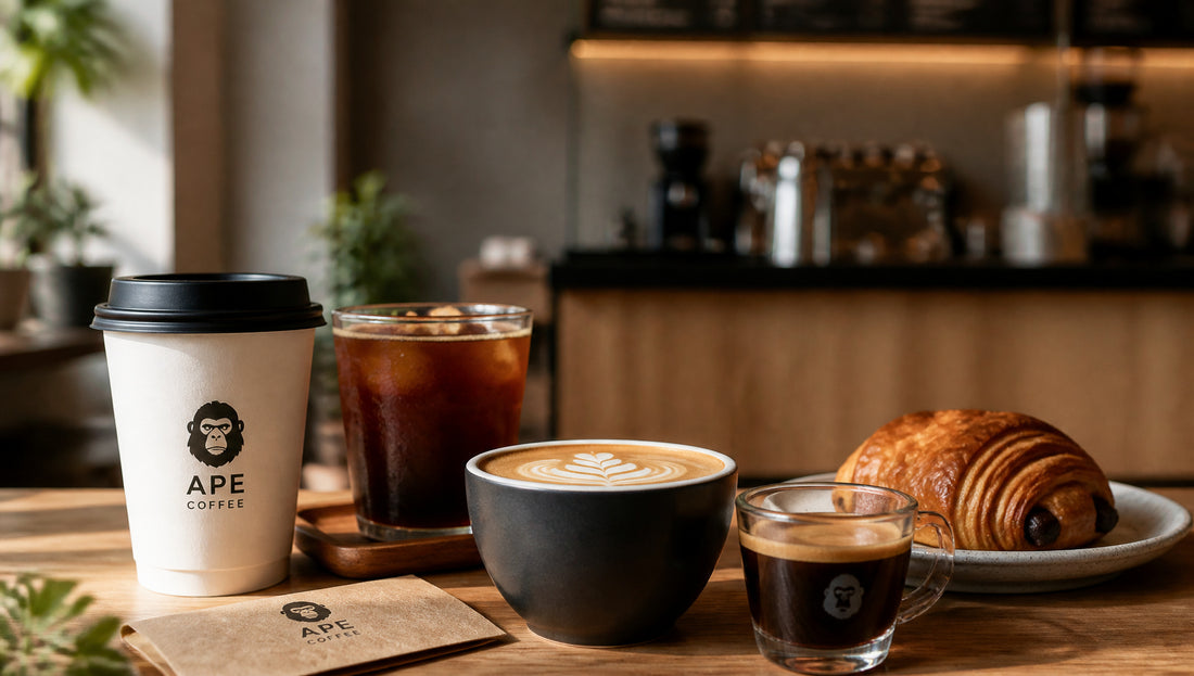 Ape Coffee Menu: Black Sheep Coffee Prices and Calories