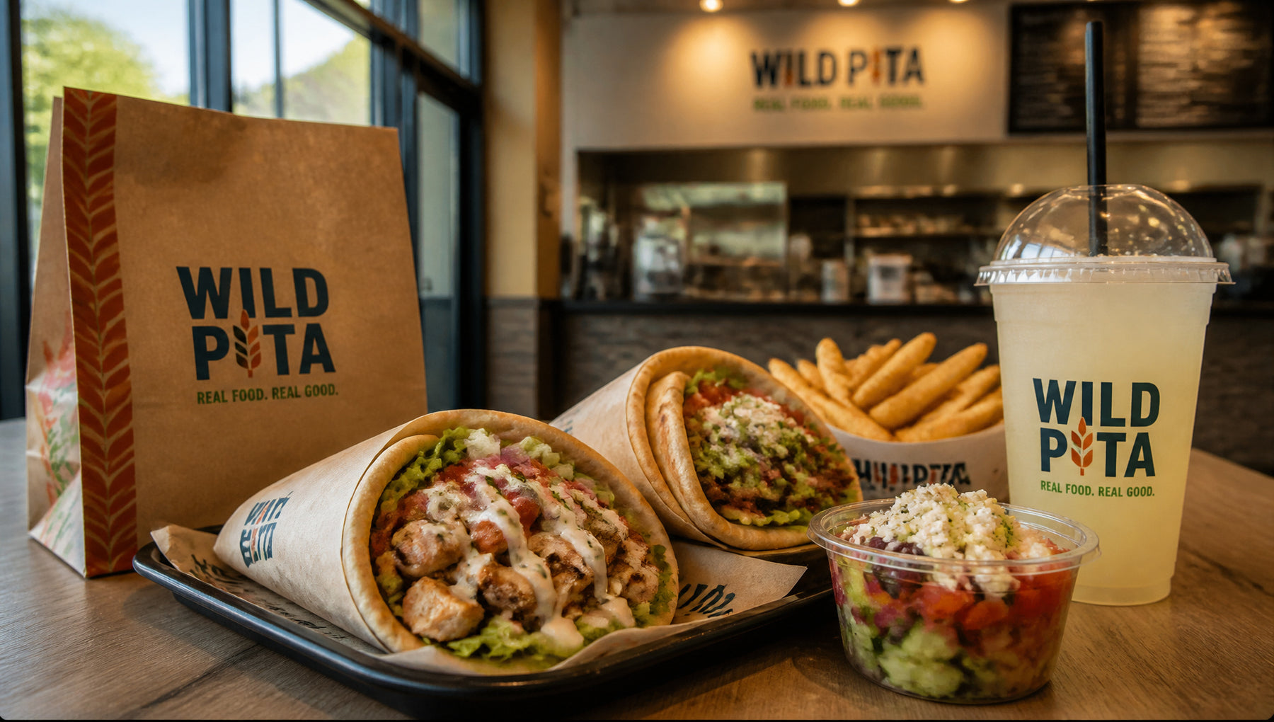 Wild Pita Menu with Prices, Calories and Popular Items