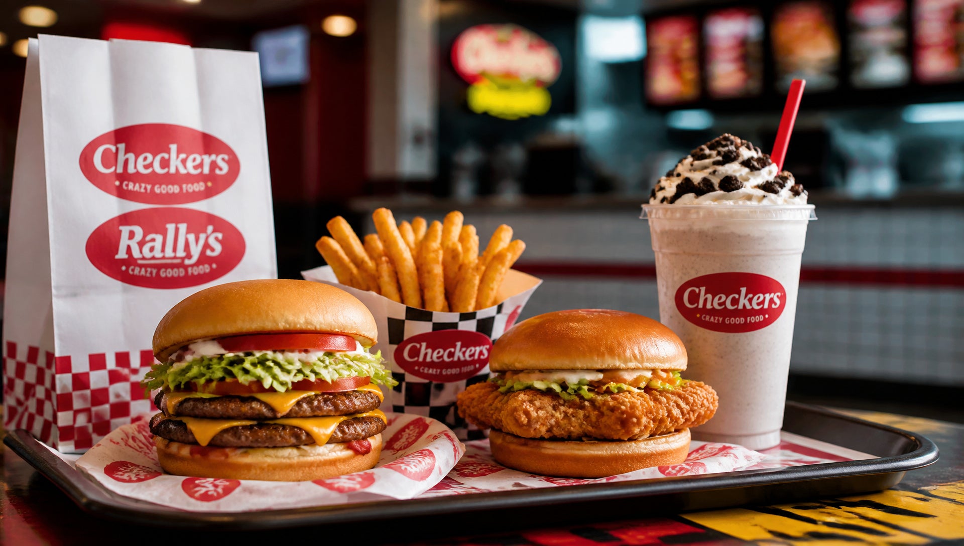 Checkers and Rally's Menu Prices, Calories and Best Picks