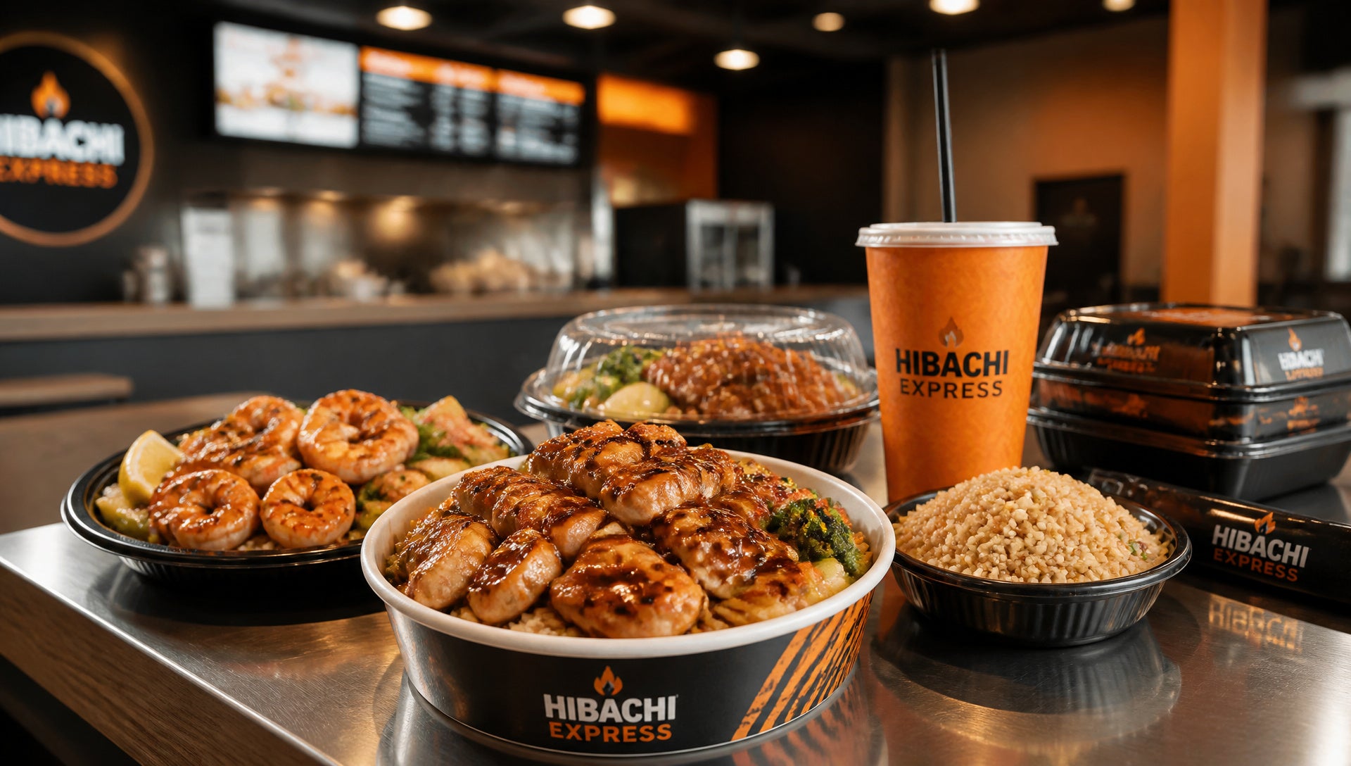 Hibachi Express Menu with Prices, Calories and Popular Items