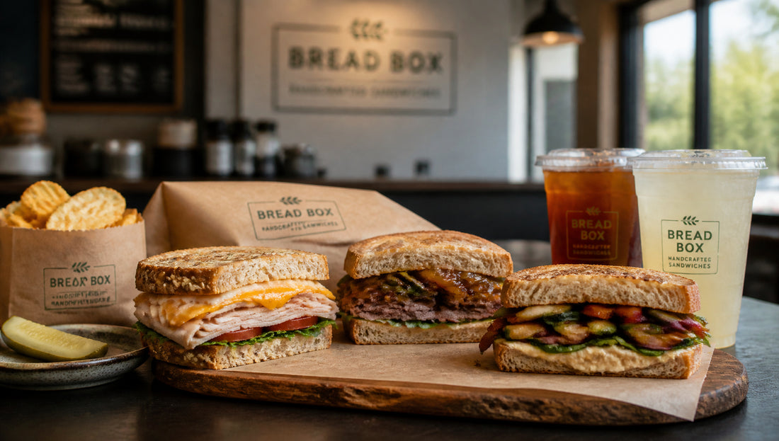 Bread Box Handcrafted Sandwiches Menu with Prices (Updated)