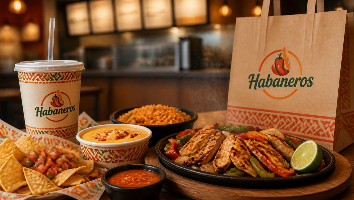 Habaneros Menu with Prices, Calories and Popular Items