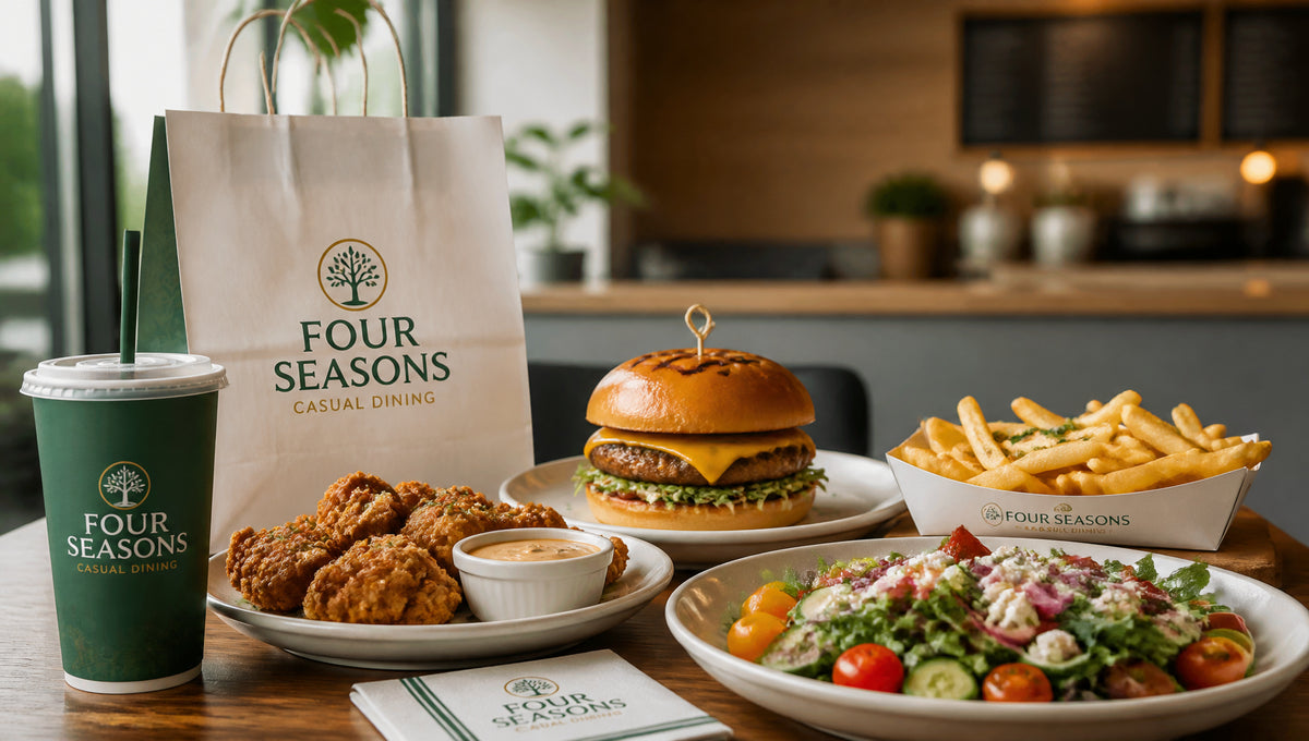 Four Seasons Menu with Prices, Calories and Popular Items