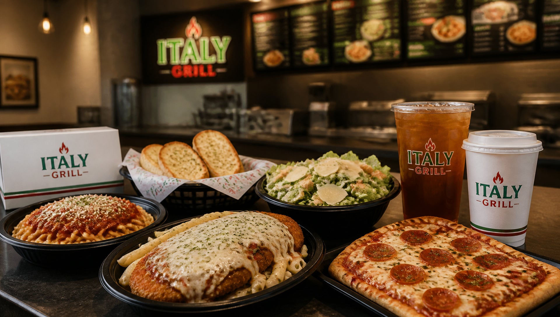 Italy Grill Menu with Prices, Calories and Popular Items