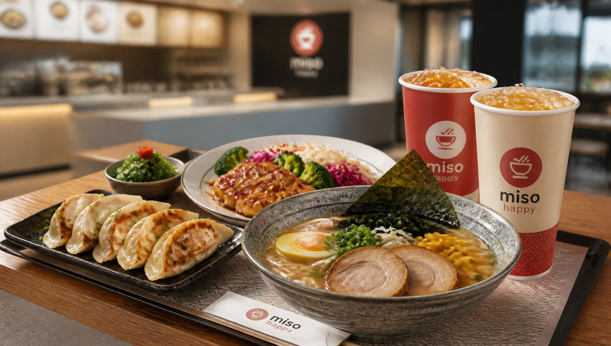 Miso Happy Menu with Prices, Calories and Popular Items