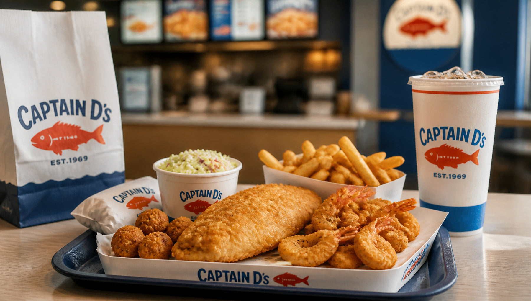 Captain D’s Senior Menu with Prices and Calories 2026