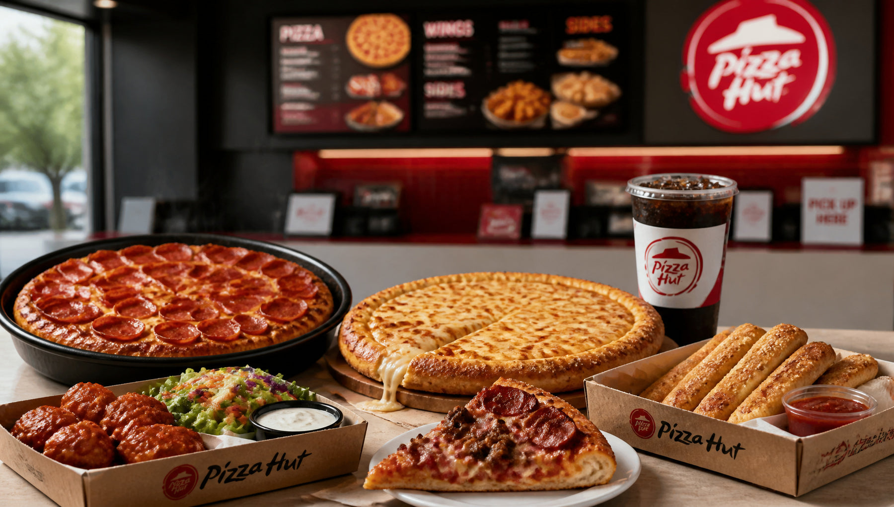 Pizza Hut Menu with Prices, Calories and Popular Items