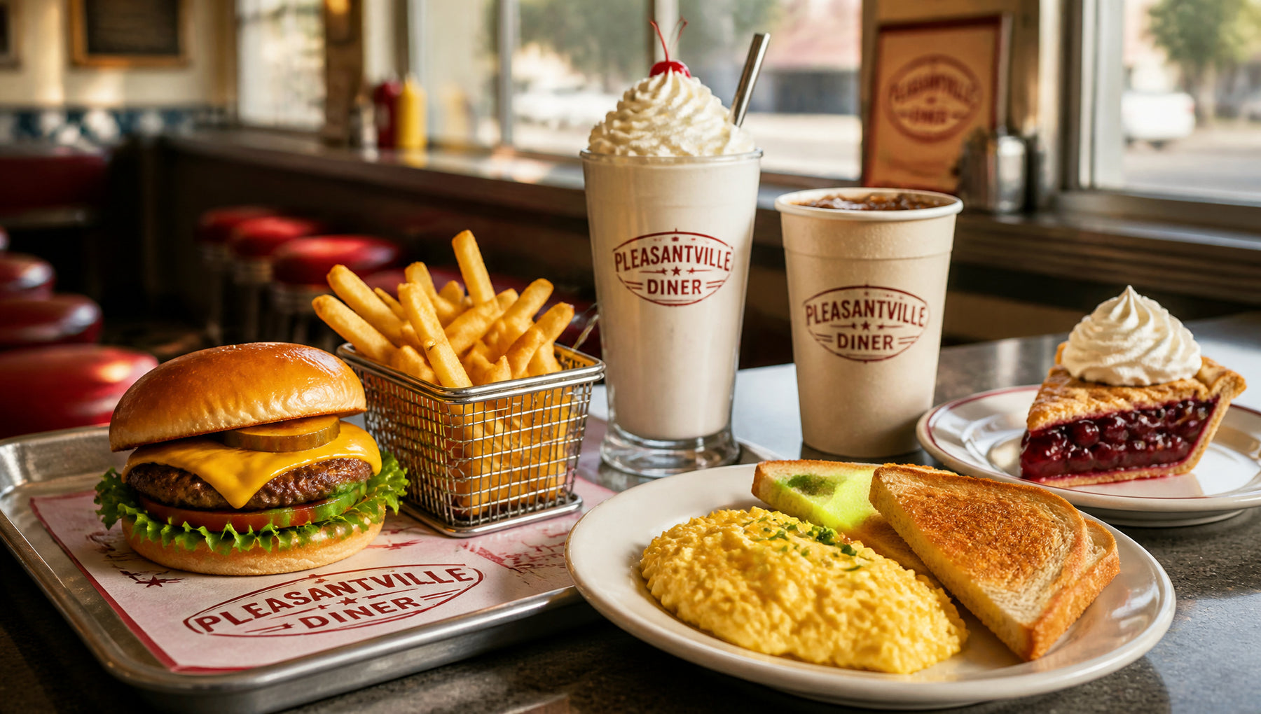The Pleasantville Diner Menu with Prices & Best Items
