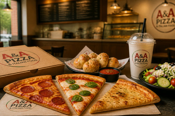 A&A Pizza and Italian Food Menu with Prices & Top Picks