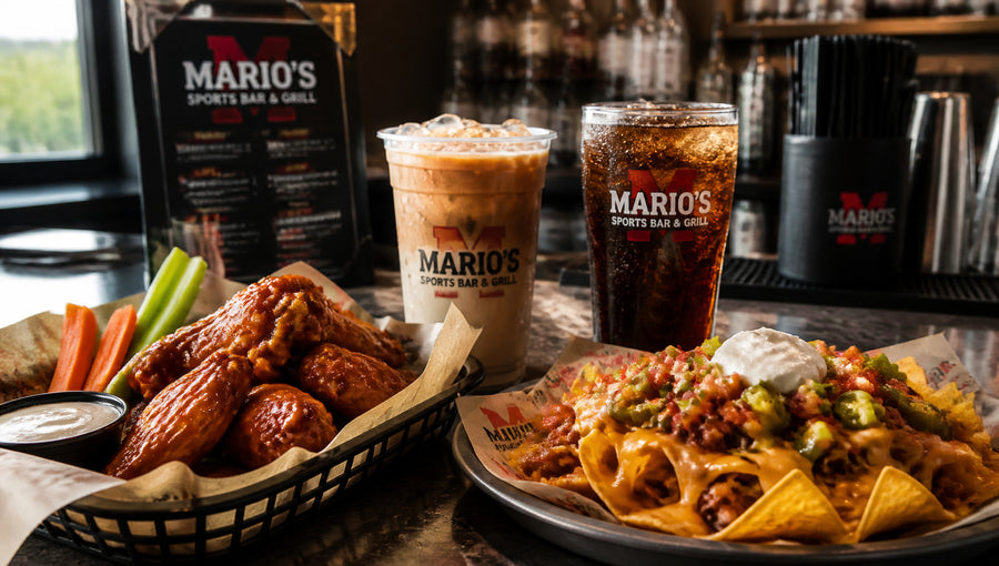Mario's Sports Bar & Grill Menu with Prices (Updated)