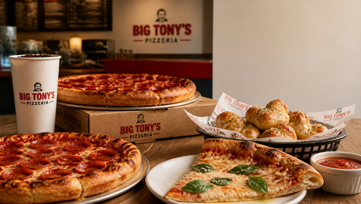 Big Tony's Pizzeria Menu Prices, Calories and Best Picks