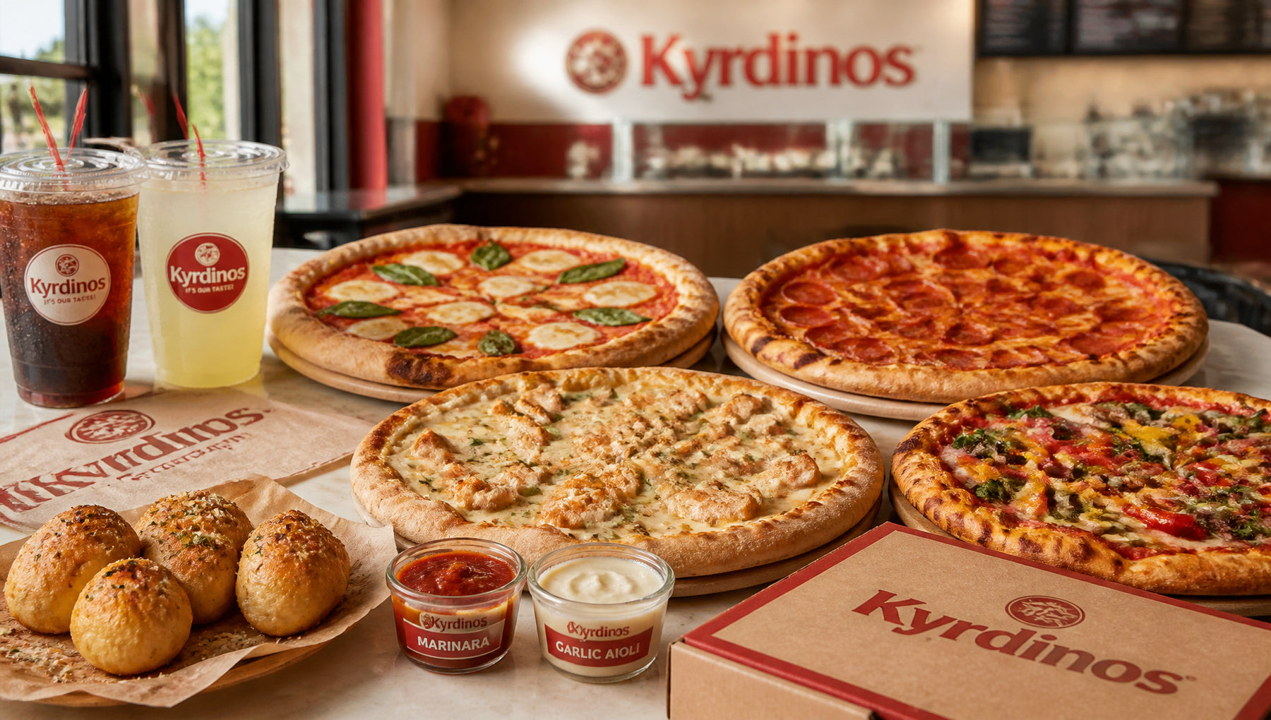 Kyrdinos Menu with Prices, Calories and Popular Items