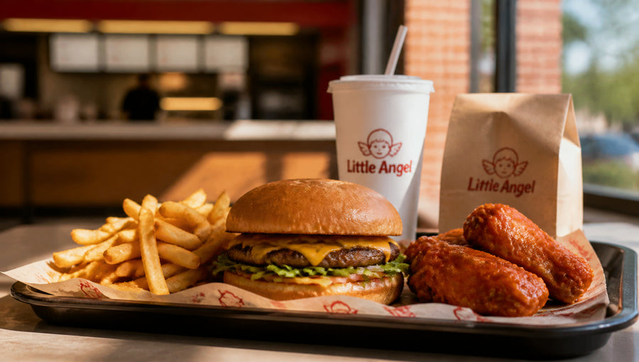 Little Angel Burgers and Wings Louisville Menu and Prices