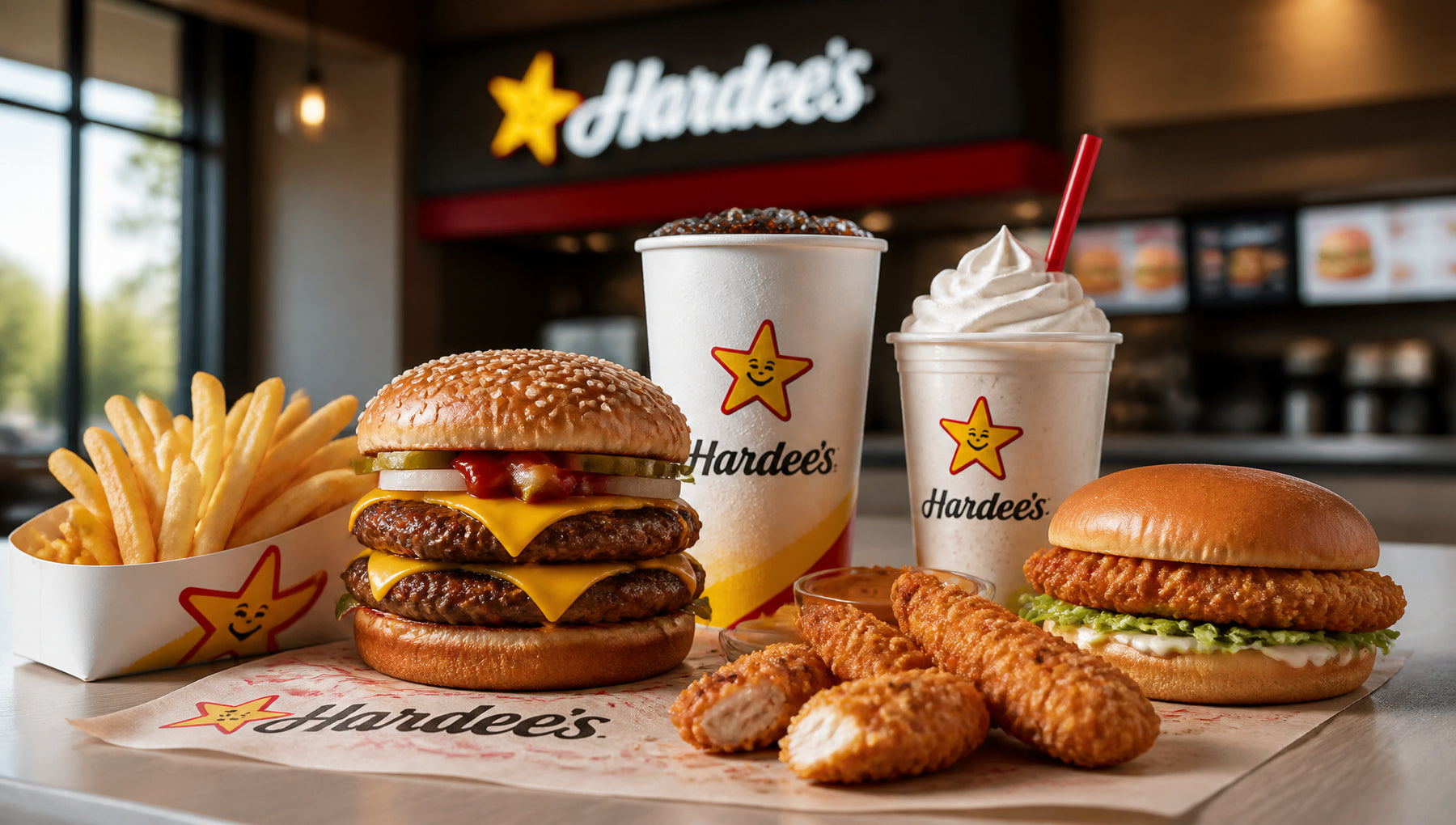 Hardee's Menu with Prices, Calories and Popular Items