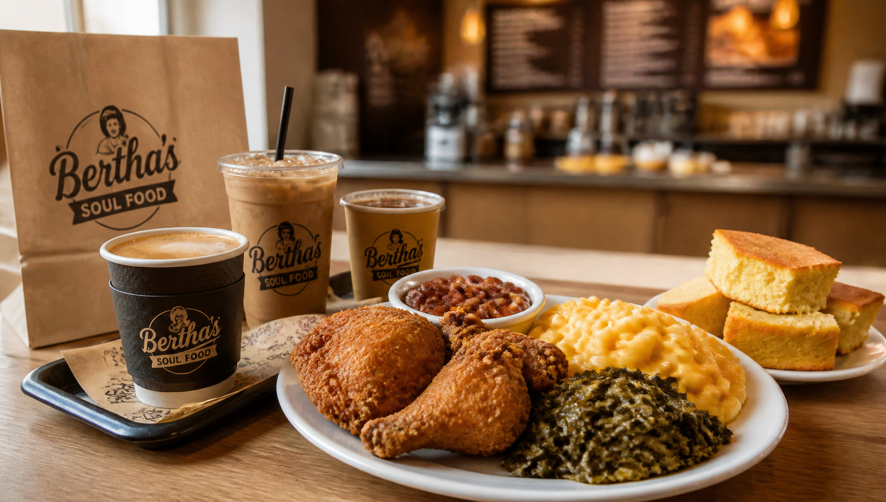 Bertha's Soul Food Menu with Prices & Popular Items