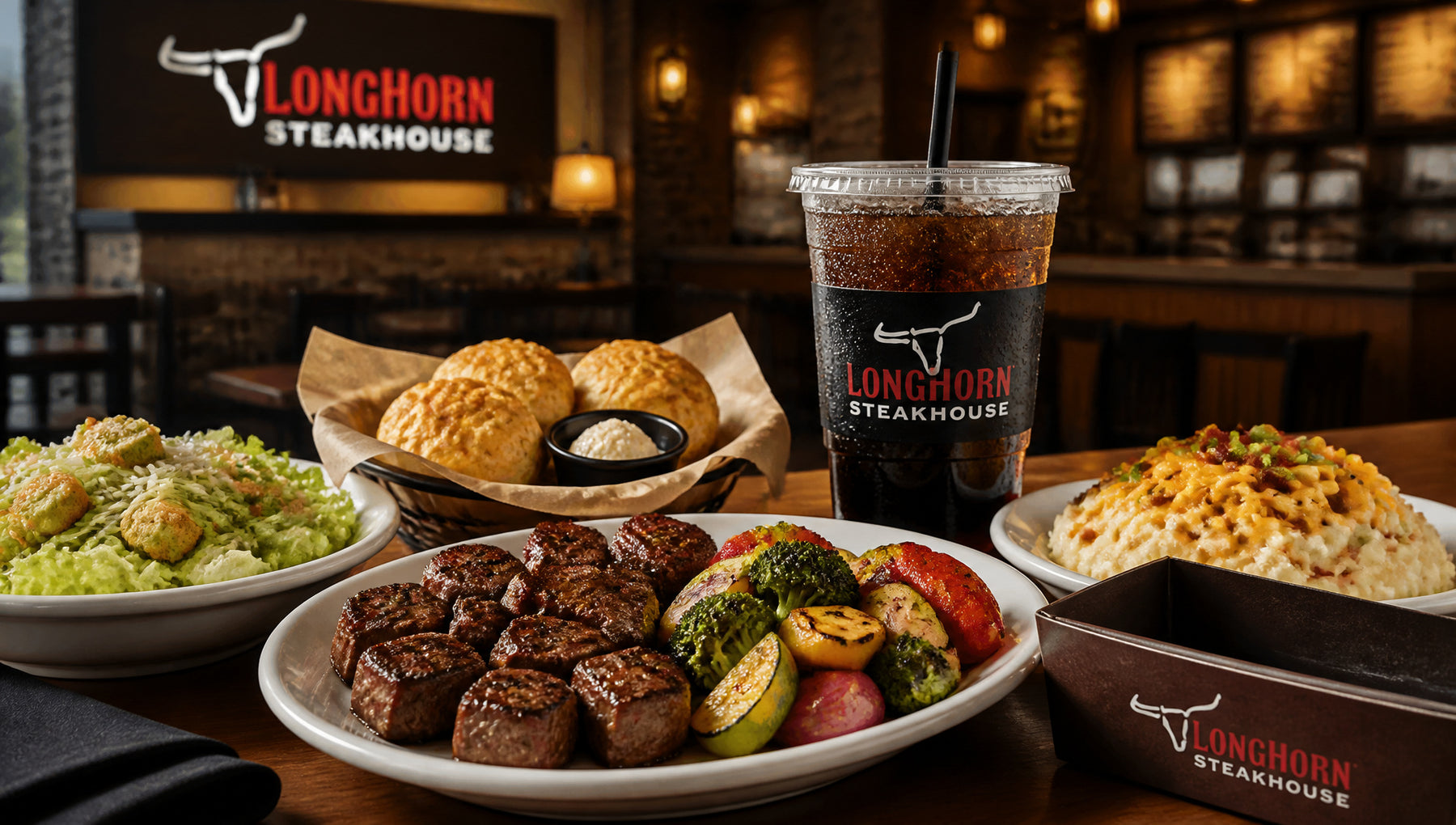 LongHorn Lunch Menu with Prices, Calories and Best Picks