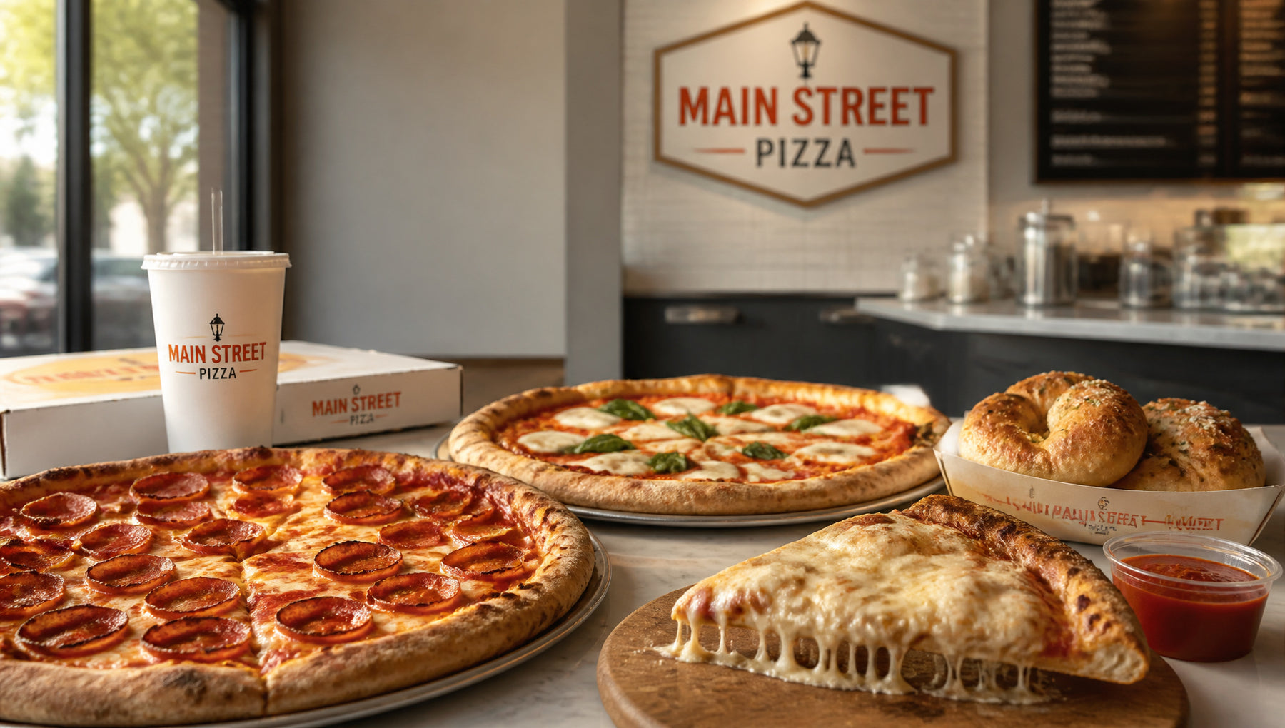 Main Street Pizza Menu with Prices, Calories and Best Picks
