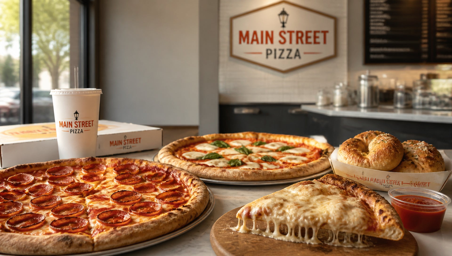 Main Street Pizza Menu with Prices, Calories and Best Picks