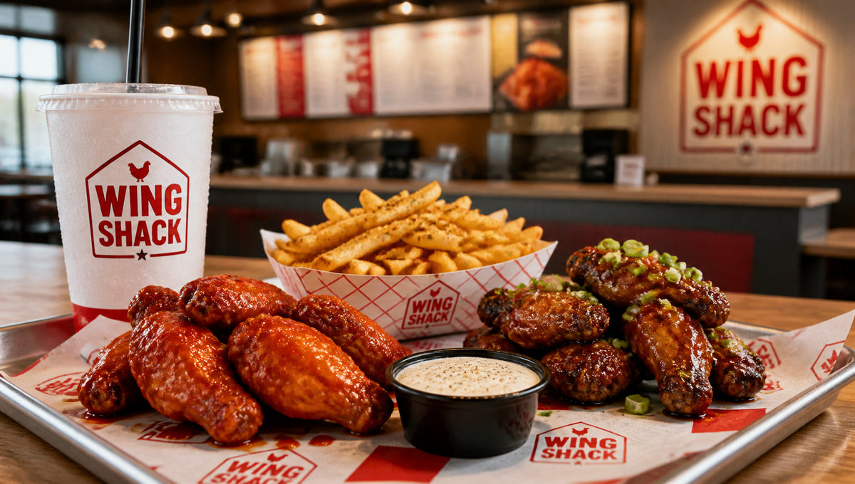 Wing Shack Menu with Prices, Calories and Popular Items