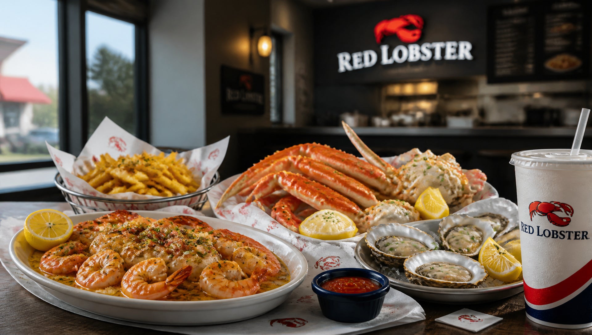 Juicy Seafood Menu with Prices, Calories and Popular Items