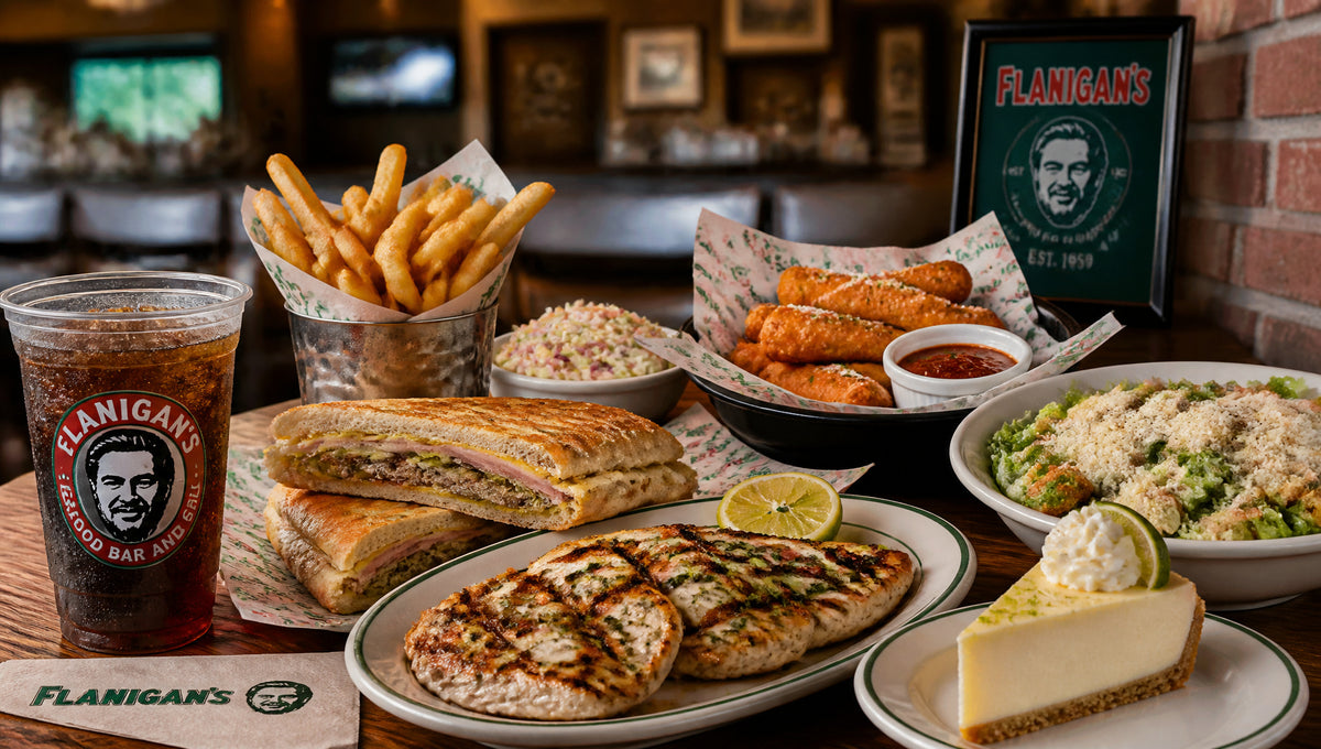 Flanigan's Menu with Prices, Calories and Popular Items