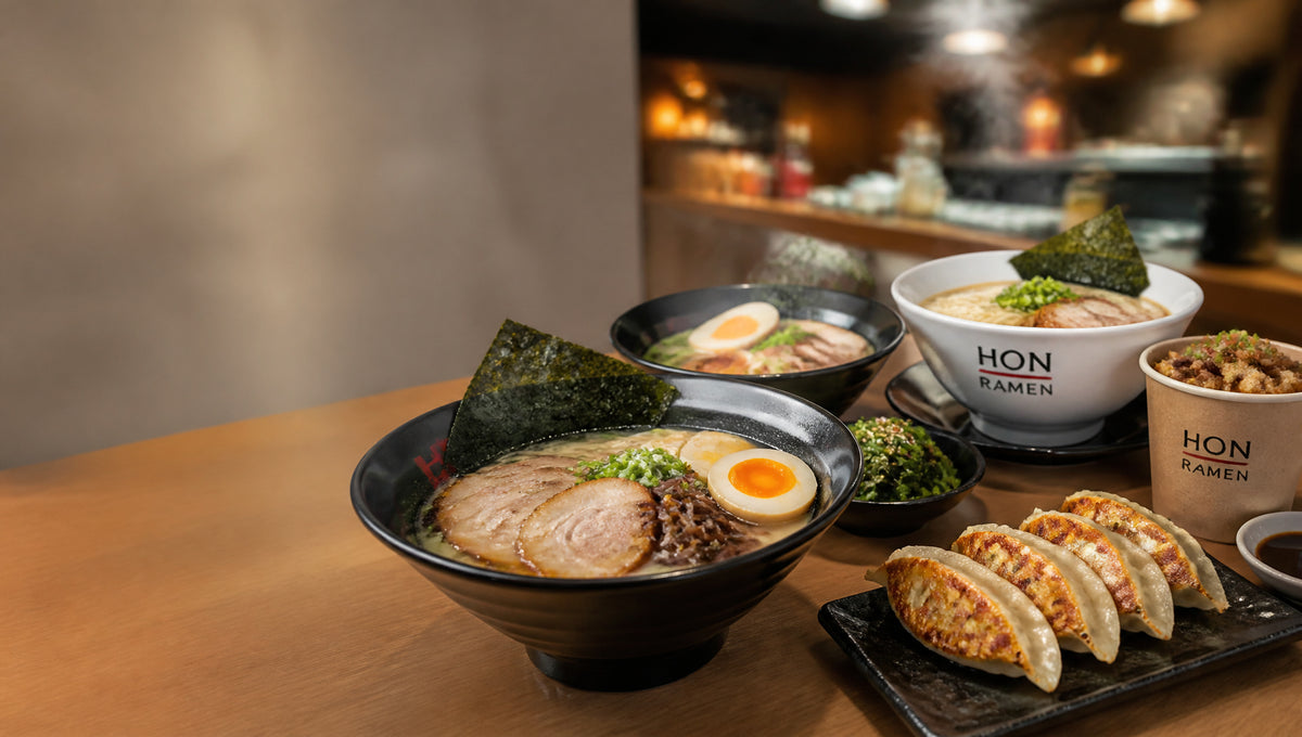 Hon Ramen Menu with Prices, Calories and Best Picks