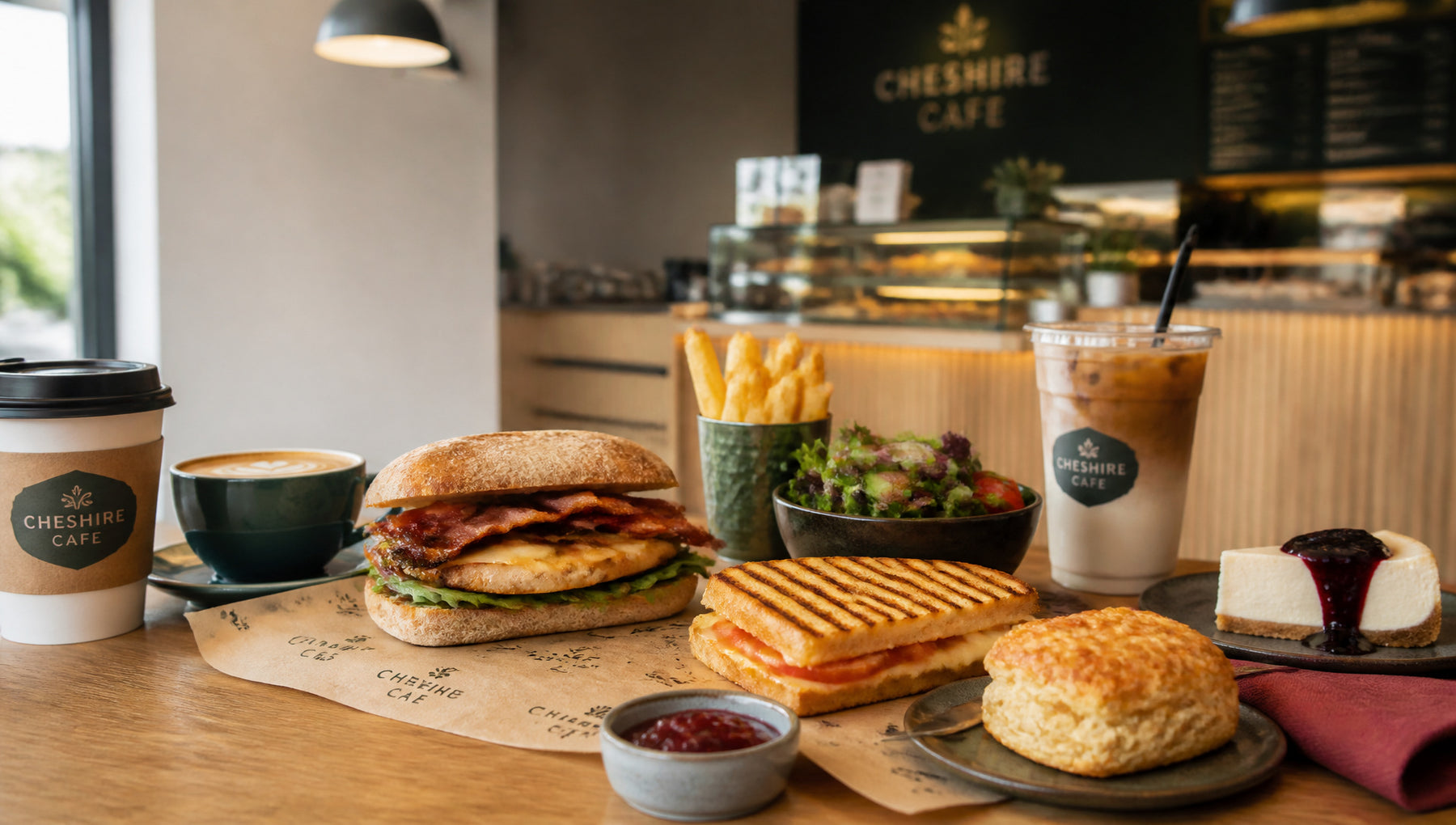 Cheshire Cafe Menu with Prices, Calories and Popular Items